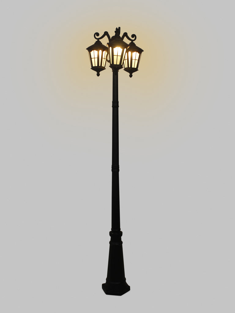 Bellagio Post Light Outdoor Light | Buy LED Outdoor Lights Online India