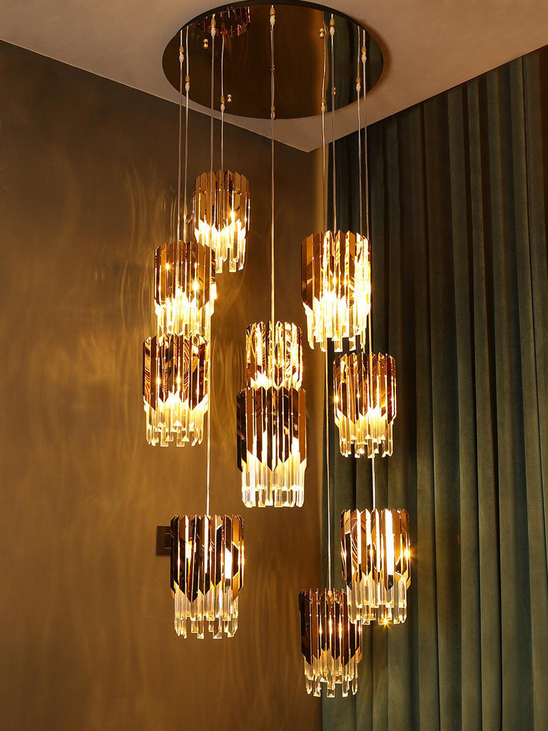 Corin 10-Lamp Buy Chandelier Online in India | Jainsons Emporio Lights