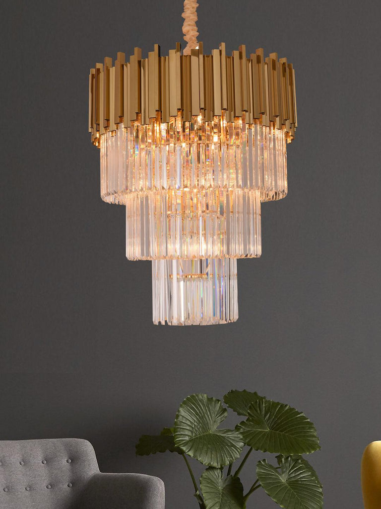 Eron Gold Chandelier | Buy Luxury Chandeliers Online India