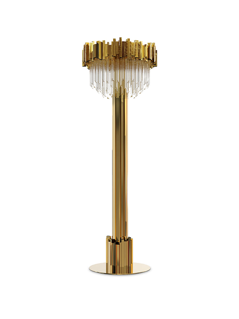Eron Gold Floor Lamp | Buy Luxury Floor Lamps Online India