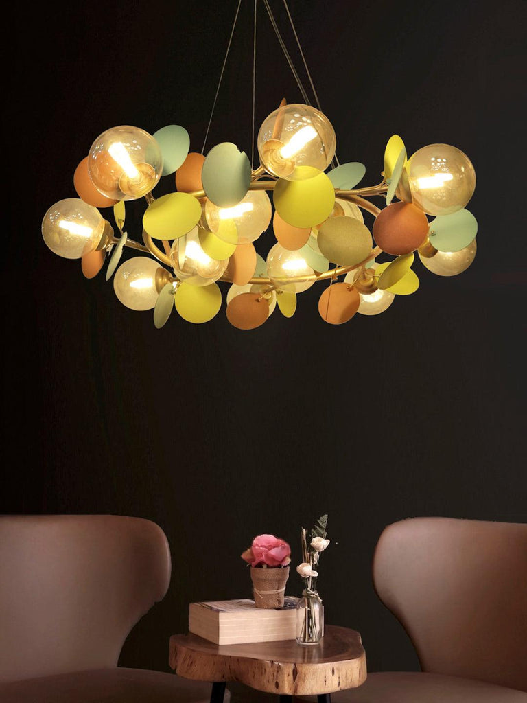 Edina 12-Lamp | Buy LED Chandeliers Online in India | Jainsons Emporio Lights