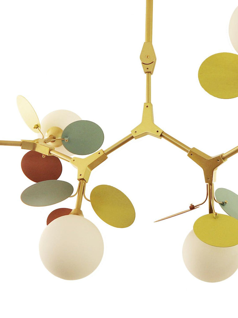 Edina 8-Lamp | Buy LED Chandeliers Online in India | Jainsons Emporio Lights