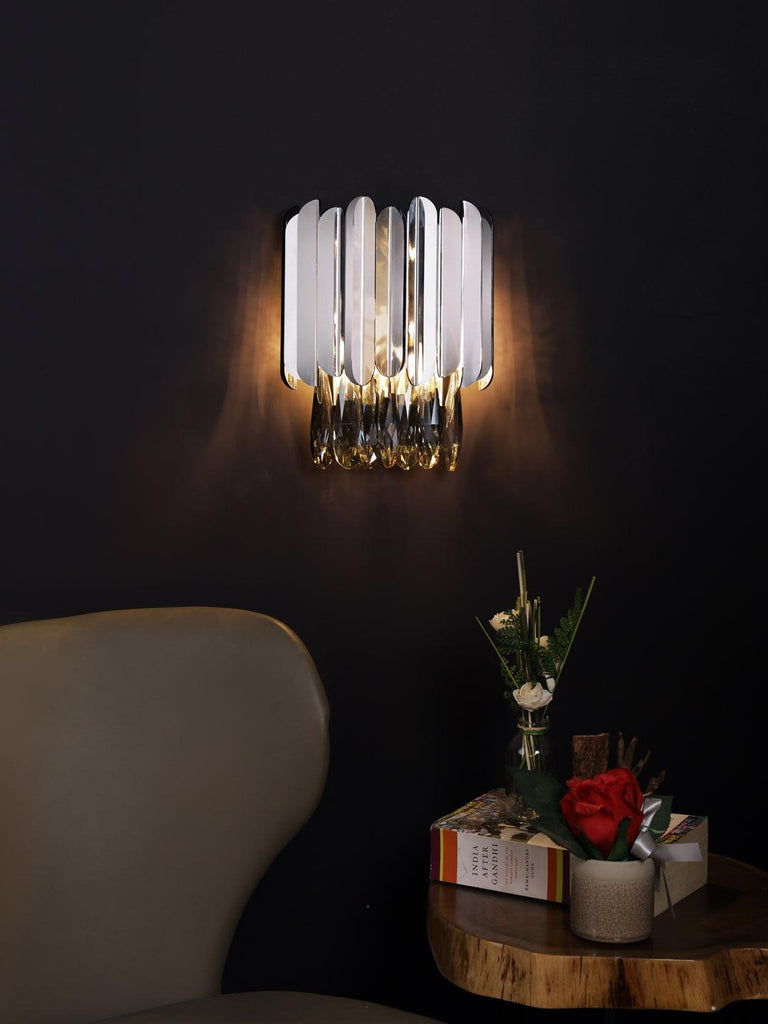 Audrey Chrome | Buy Wall Lights Online in India | Jainsons Emporio Lights