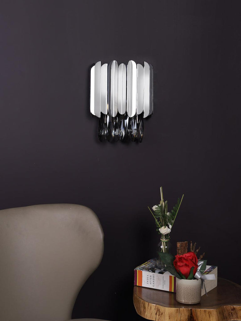 Audrey Chrome | Buy Wall Lights Online in India | Jainsons Emporio Lights