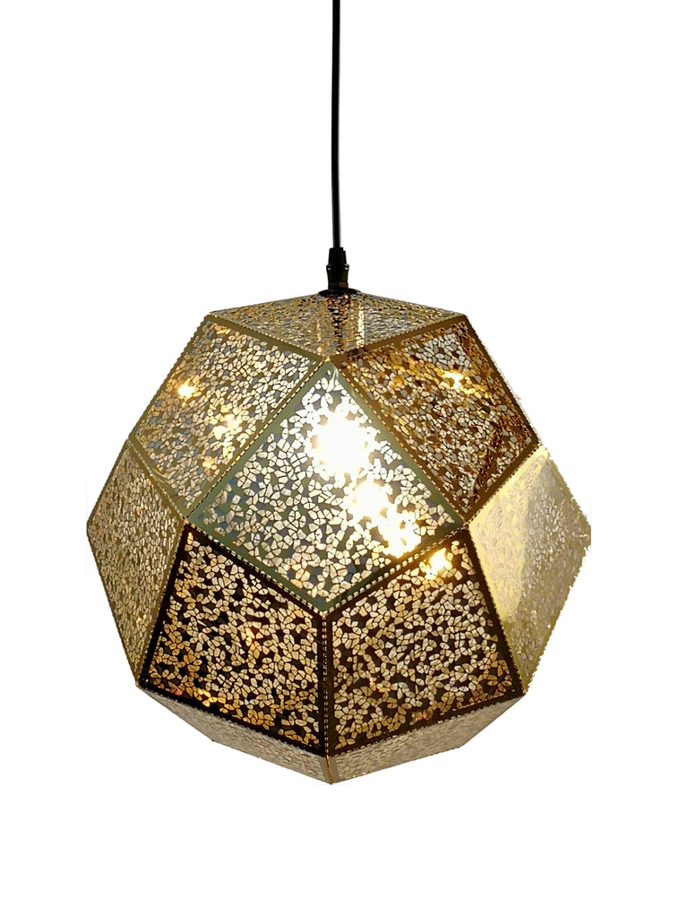 Etch Gold Pendant Lamp | Buy Luxury Hanging Lights Online India