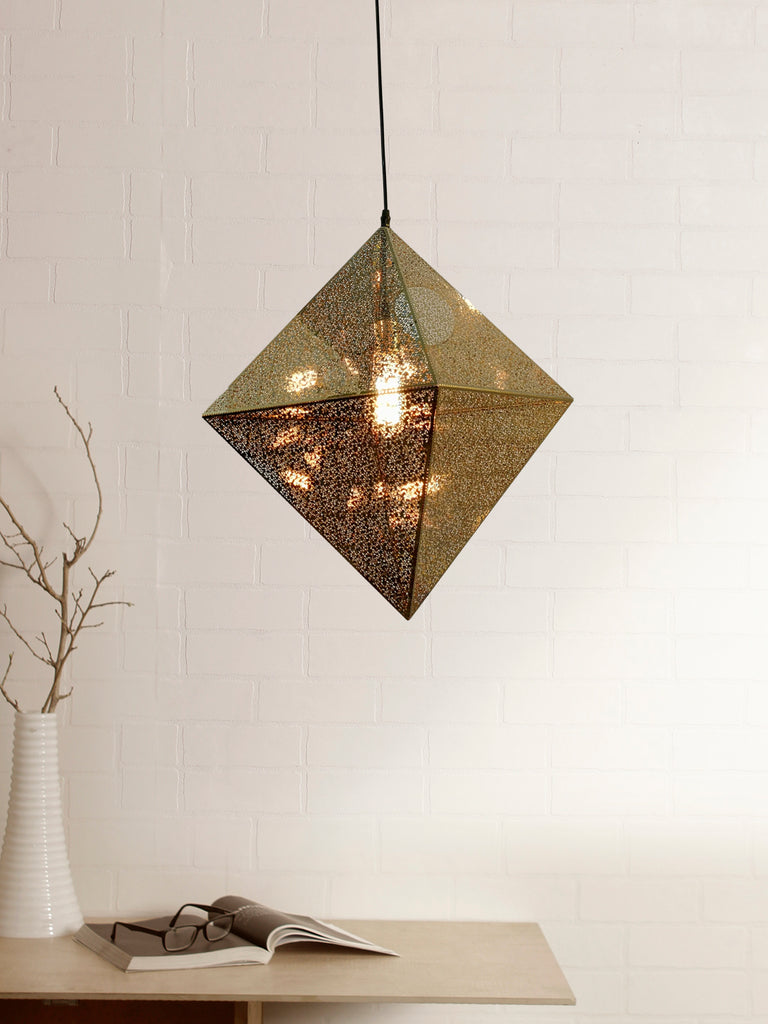 Ethel Gold Pendant Lamp | Buy Luxury Hanging Lights Online India