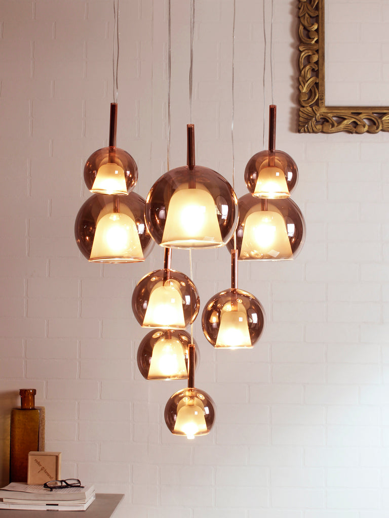 Fire Cluster Chandelier | Buy Luxury Chandeliers Online India