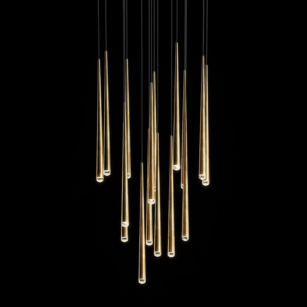 Iker Gold Chandelier | Buy Decorative Chandeliers Online India