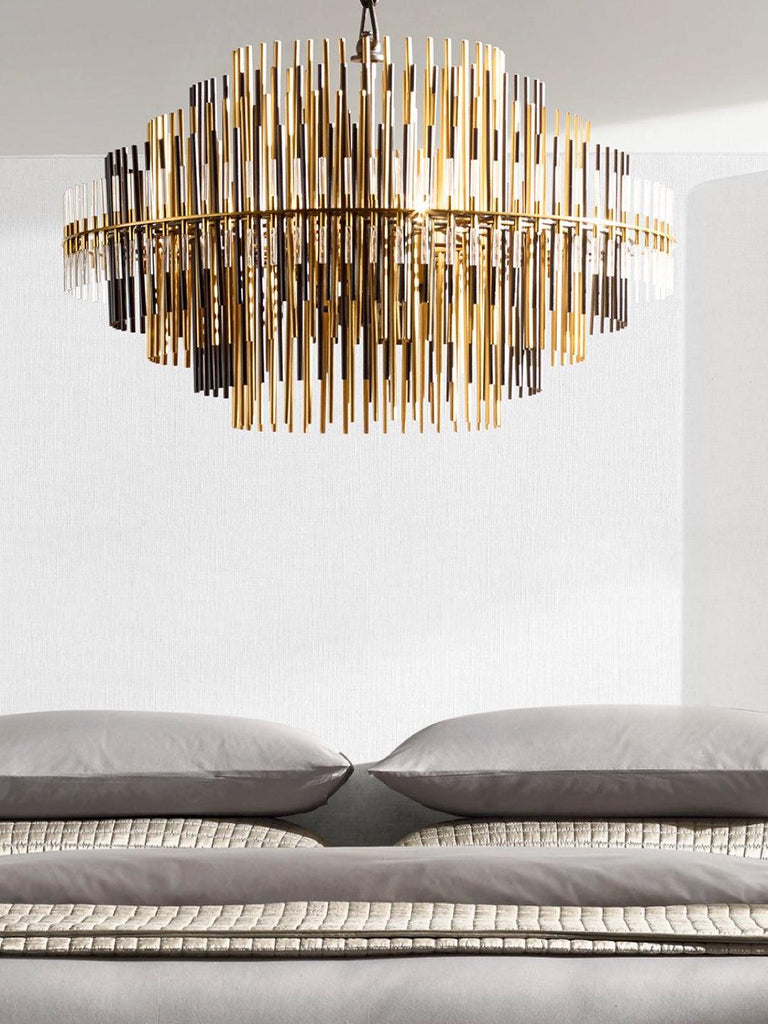 Matias Gold Chandelier | Buy Decorative Chandeliers Online India