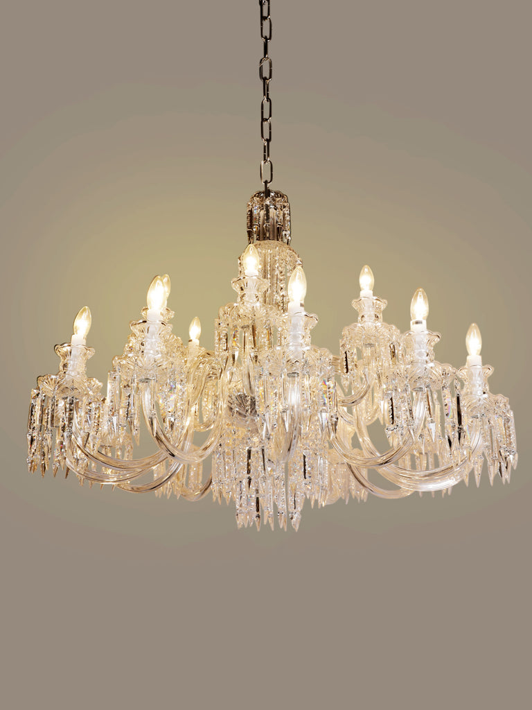 Carine 12+6 LampAmbit | Buy Luxury Chandeliers Online in India | Jainsons Emporio Lights