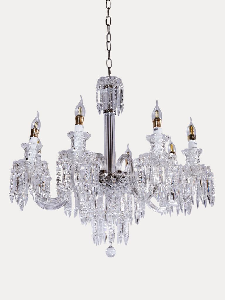 Carine 8-Lamp | Buy Luxury Chandeliers Online in India | Jainsons Emporio Lights