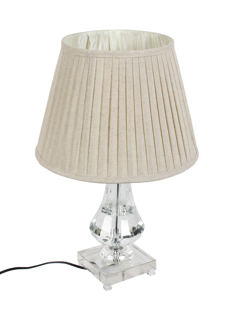 Darell Crystal Table Lamp | Buy Traditional Table Lamps Online India