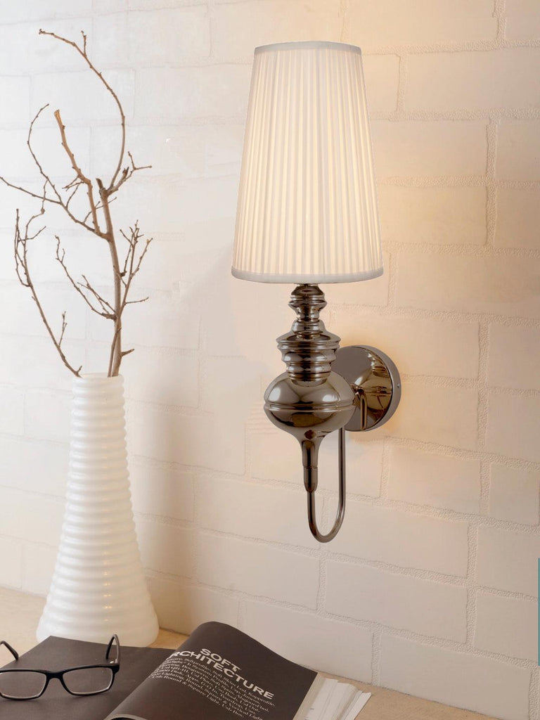 Josephine Antique Brass Wall Light | Buy Luxury LED Wall Lights Online India