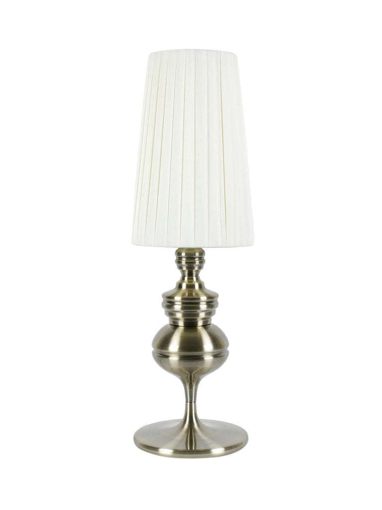 Josephine Antique Brass Table Lamp | Buy Luxury LED Table Lamps Online India