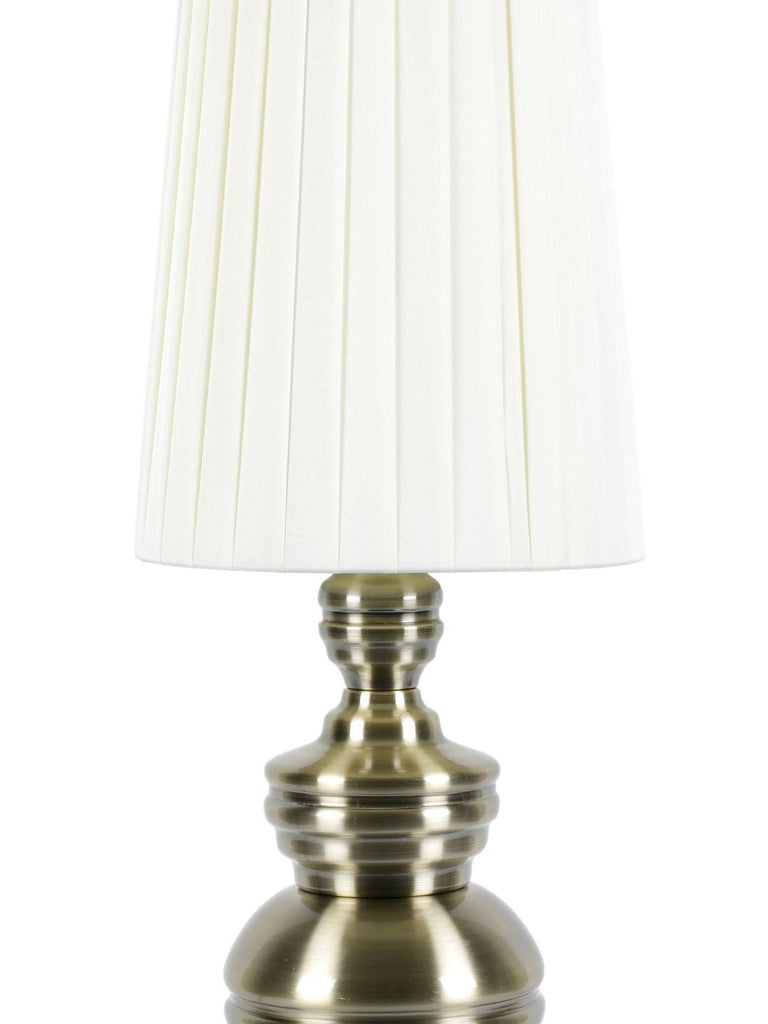 Josephine Antique Brass Table Lamp | Buy Luxury LED Table Lamps Online India