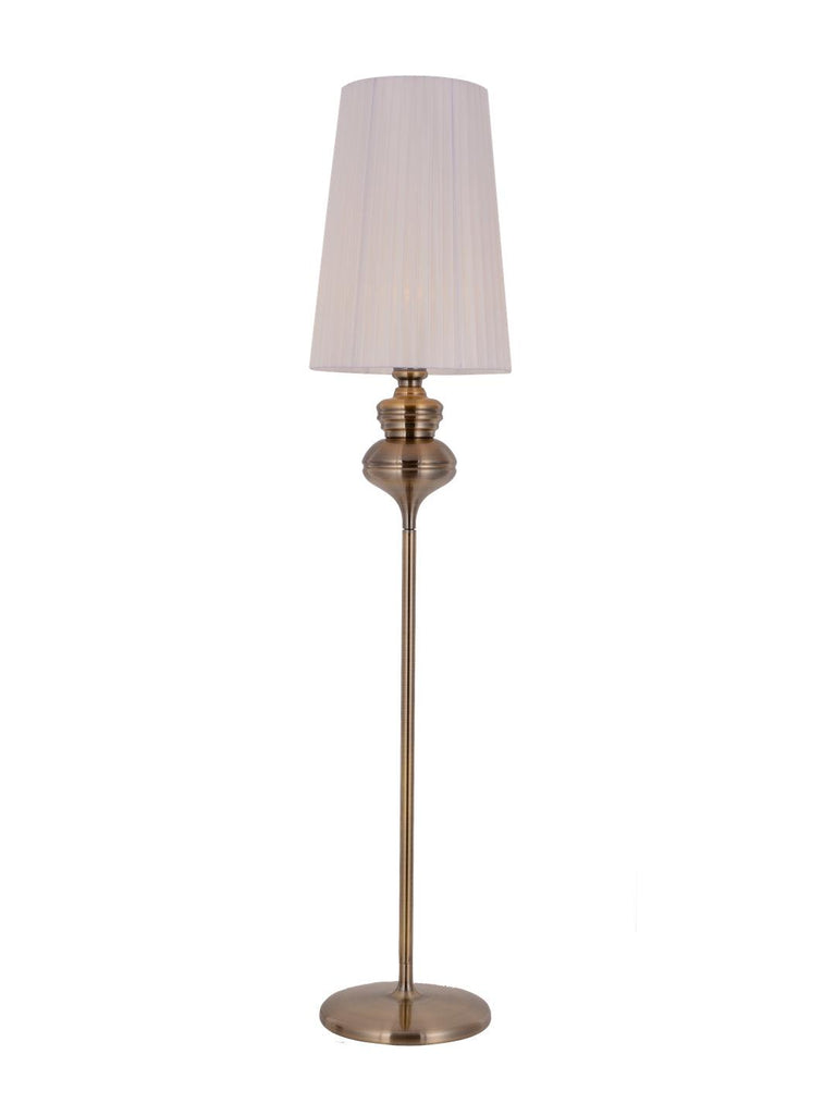 Josephine Antique Brass Floor Lamp | Buy Luxury LED Floor Lamps Online India