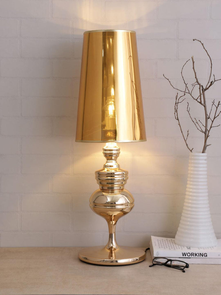 Josephine Gold Table Lamp | Buy Luxury LED Table Lamps Online India