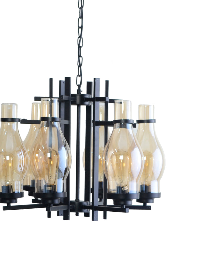 Charis Industrial Chandelier | Buy Decorative Chandeliers Online India
