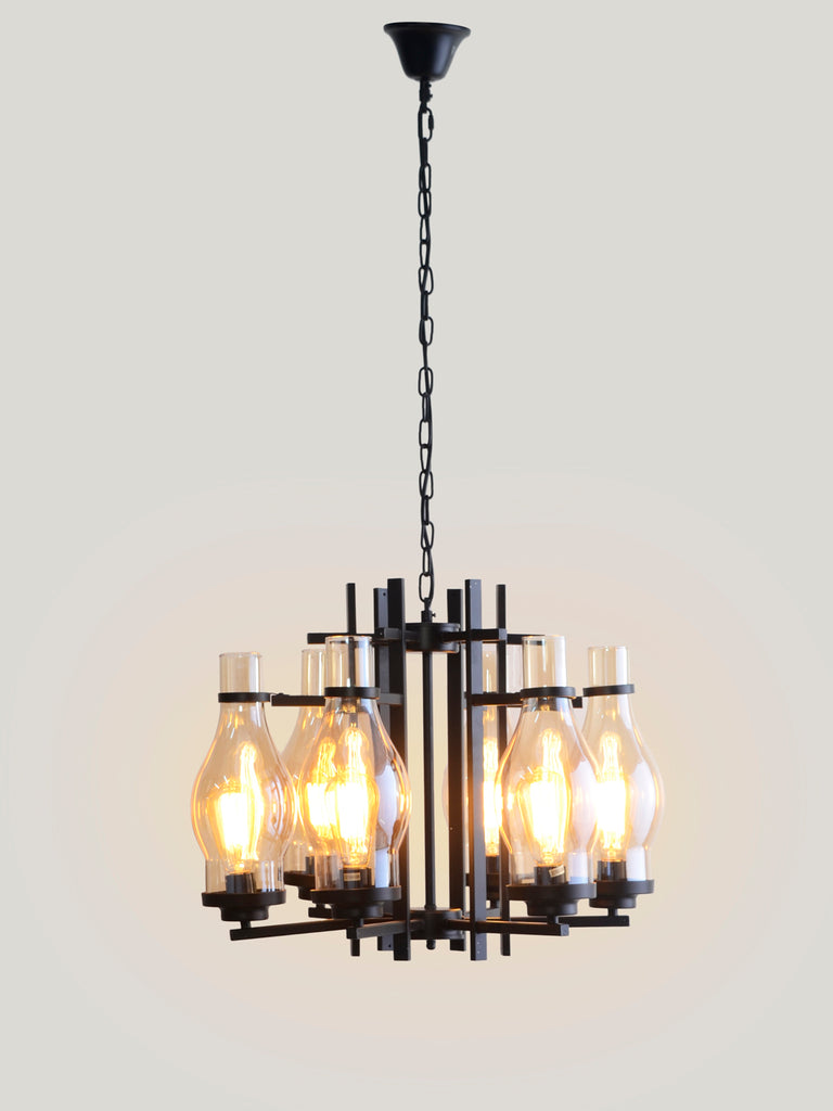 Charis Industrial Chandelier | Buy Decorative Chandeliers Online India