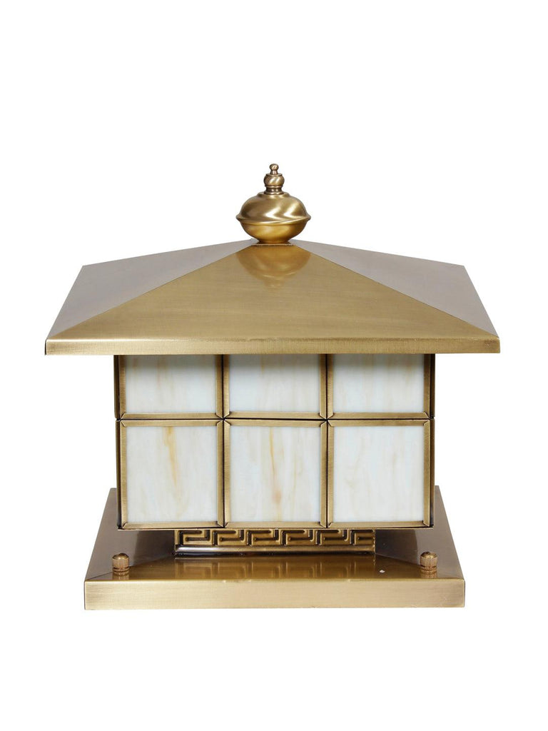 Titan Gold Outdoor Post Light | Buy Outdoor Post Lights Online India