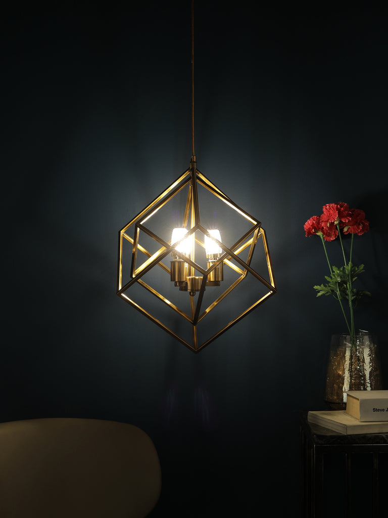 Hadley Industrial Cage Hanging Light | Buy Ceiling Lights Online India