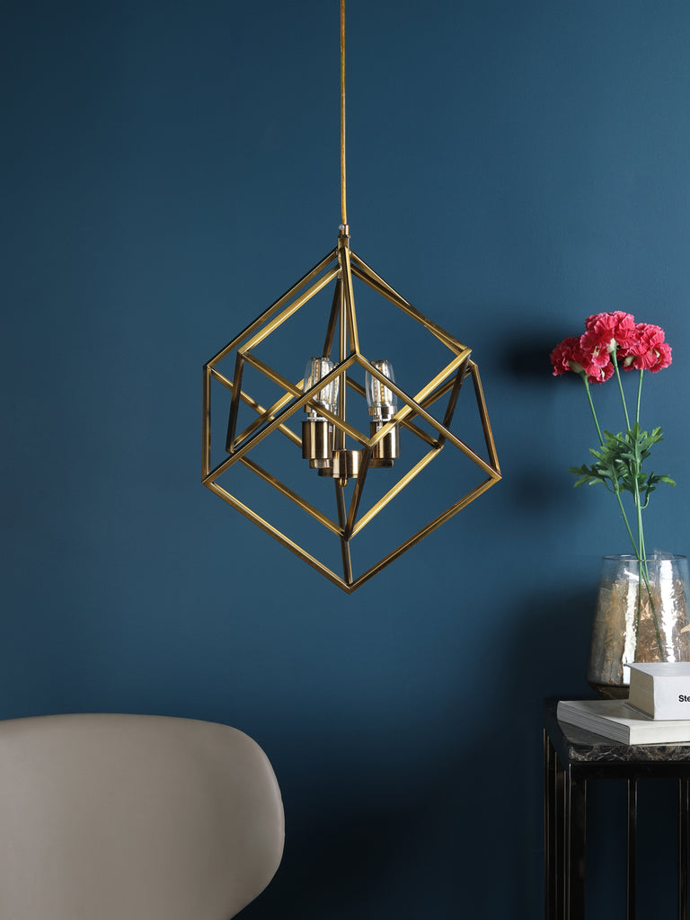 Hadley Industrial Cage Hanging Light | Buy Ceiling Lights Online India