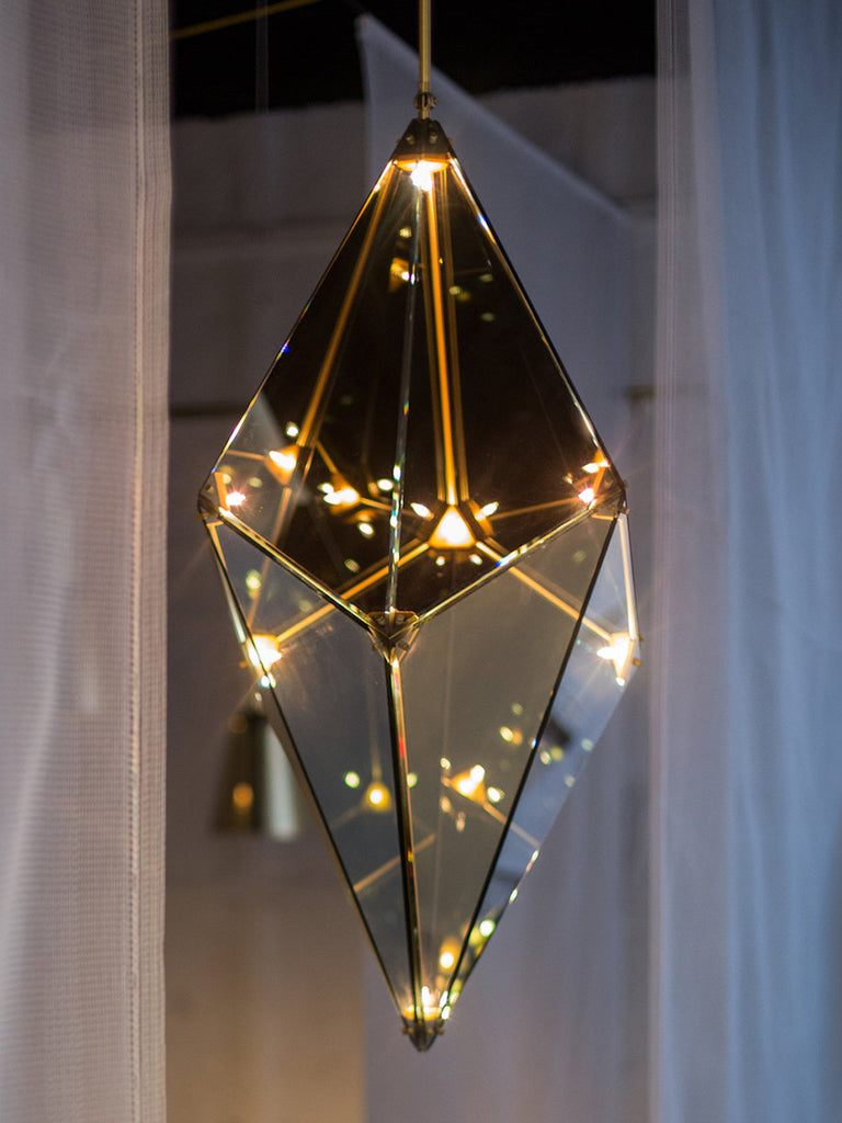 Hedron Luxury Pendant Lamp | Buy Fancy Hanging Lights Online India