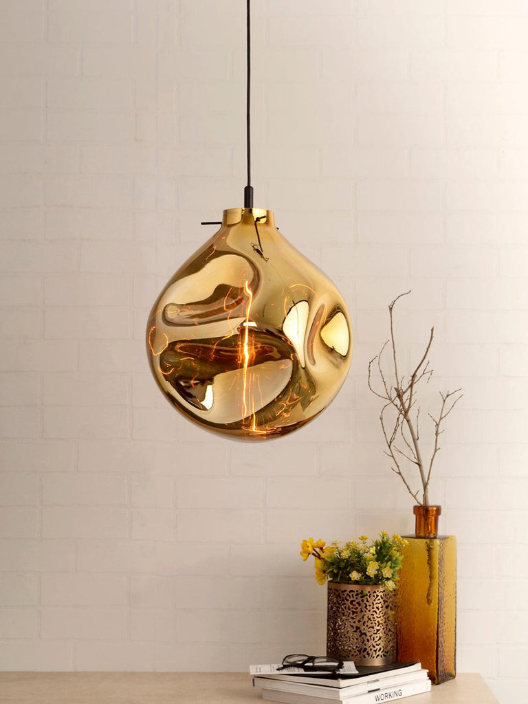 Bead Gold Pendant Light | Buy Luxury Hanging Lights Online India