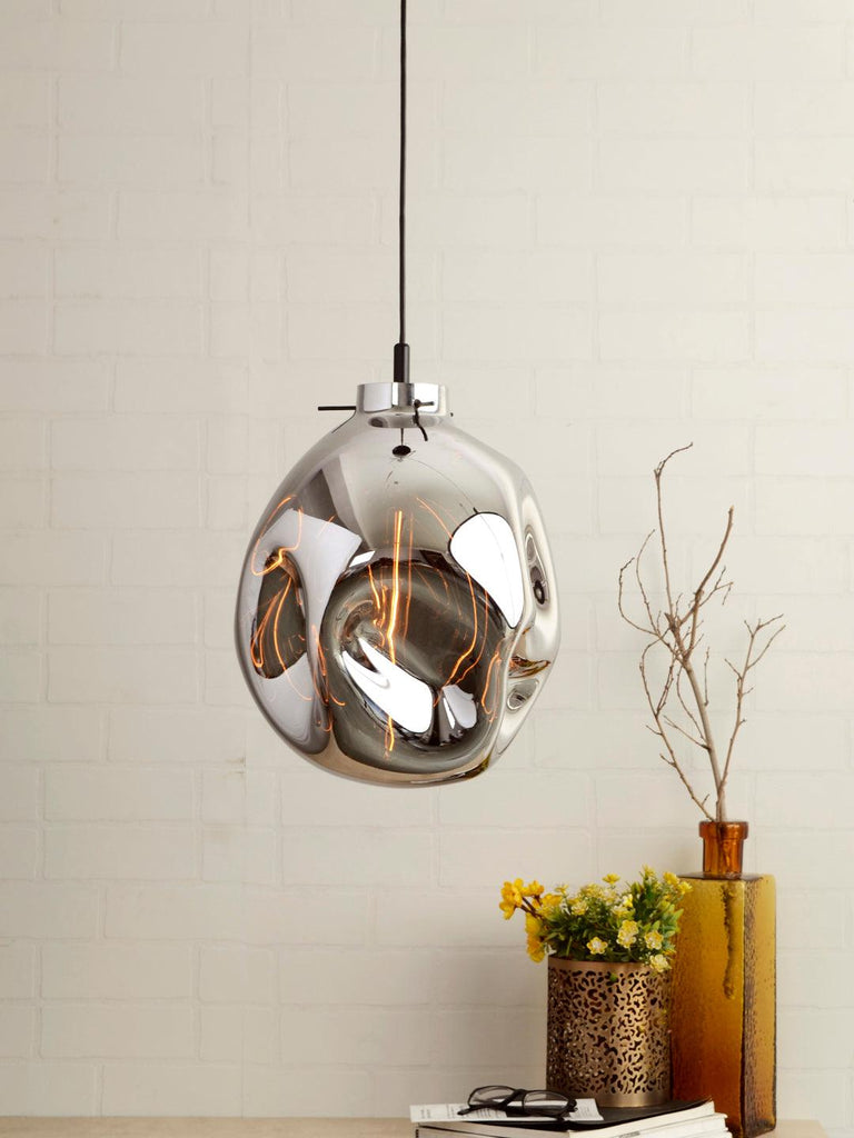Bead Silver Pendant Light | Buy Luxury Hanging Lights Online India