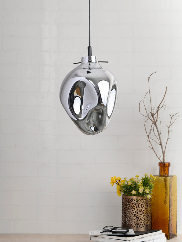 Bubble Silver Luxury Pendant Lamp | Buy Hanging Lights Online India