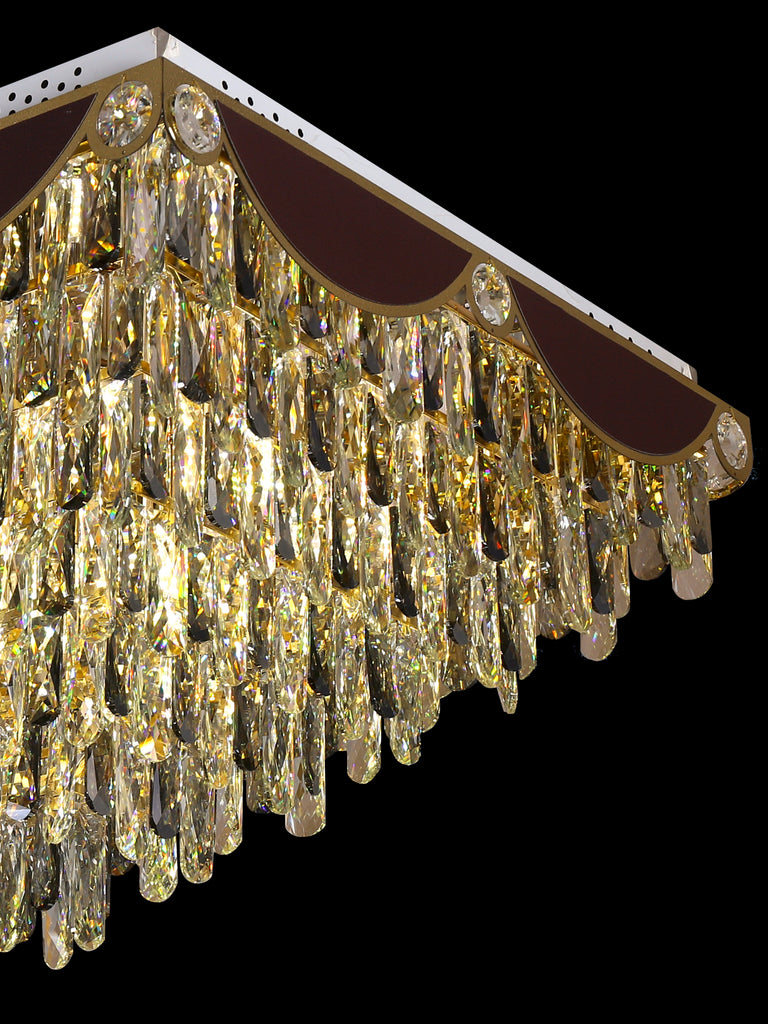 Marston Rectangle | Buy LED Chandeliers Online in India | Jainsons Emporio Lights