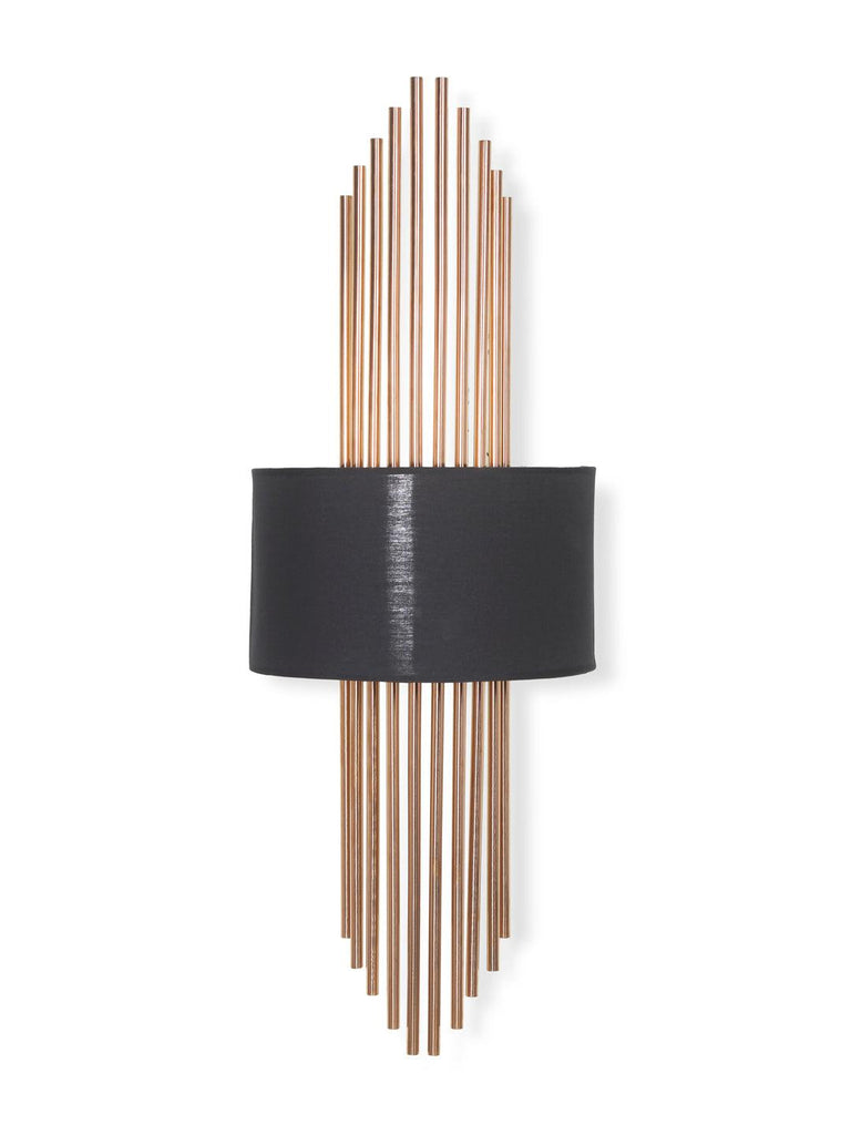 Mervin Black Gold Wall Light | Buy Modern Wall Lights Online India
