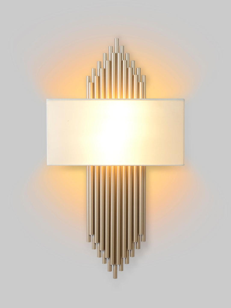 Austin Gold White Wall Lamp | Buy Luxury Wall Light Online India