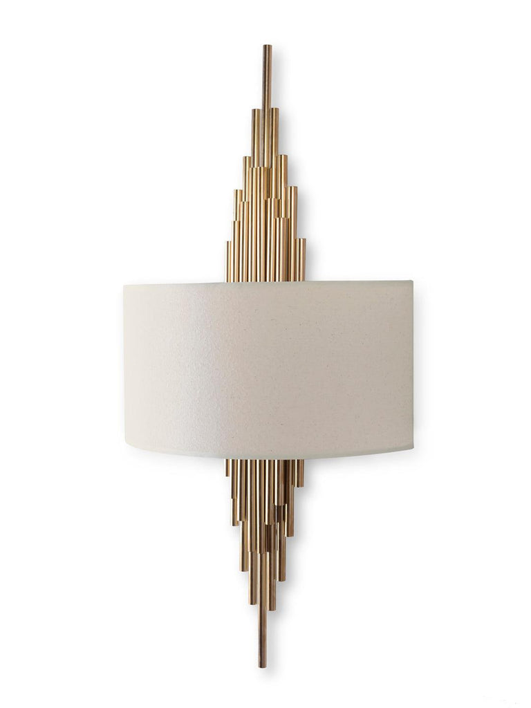 Erwin White Gold Wall Lamp | Buy Luxury Wall Light Online India
