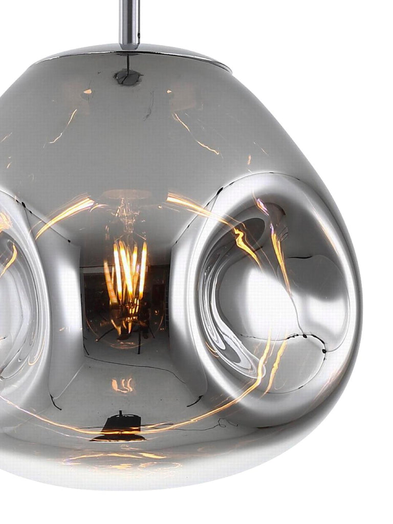 Diego Silver Hanging Light | Buy Modern Ceiling Lights Online India