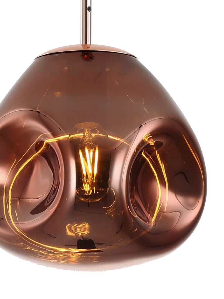 Diego Copper Hanging Light | Buy Modern Ceiling Lights Online India