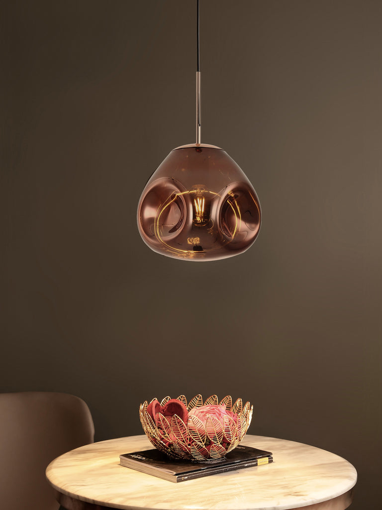 Diego Copper Hanging Light | Buy Modern Ceiling Lights Online India