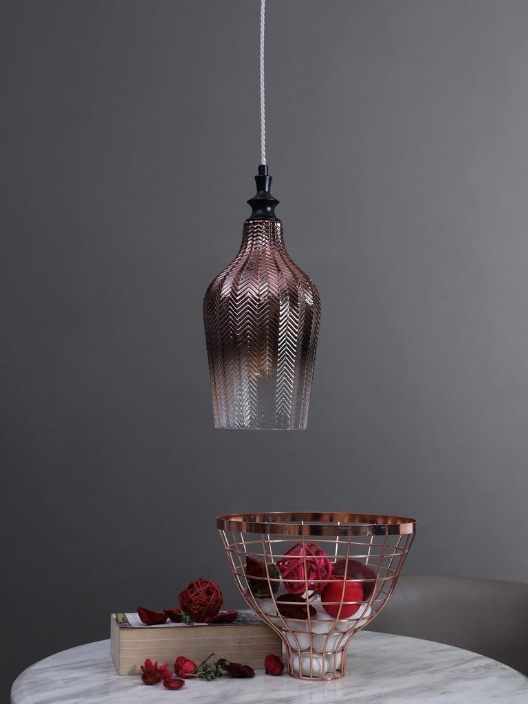 Derris Copper | Buy LED Hanging Lights Online in India | Jainsons Emporio Lights