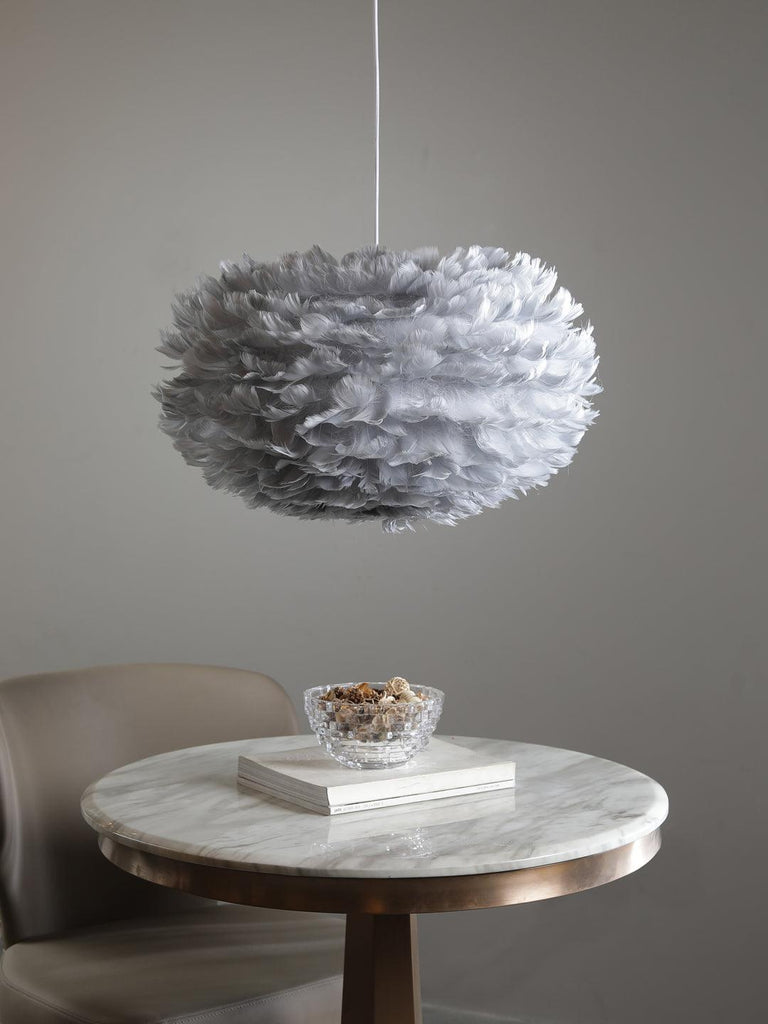 Feather Grey Hanging Light | Buy Modern Ceiling Lights Online India