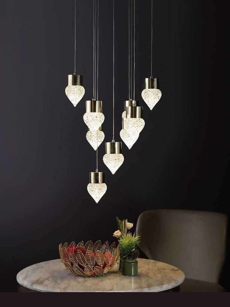 Dermot | Buy LED Chandeliers Online in India | Jainsons Emporio Lights