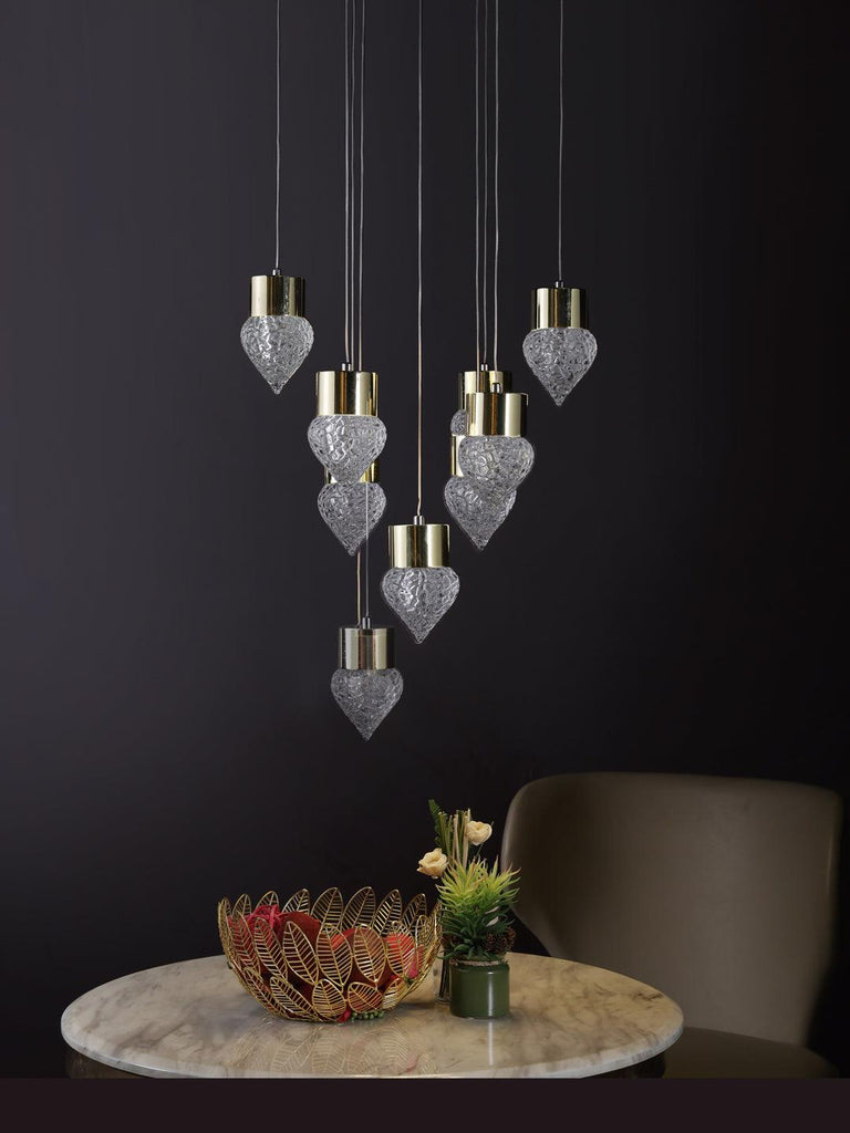 Dermot | Buy LED Chandeliers Online in India | Jainsons Emporio Lights