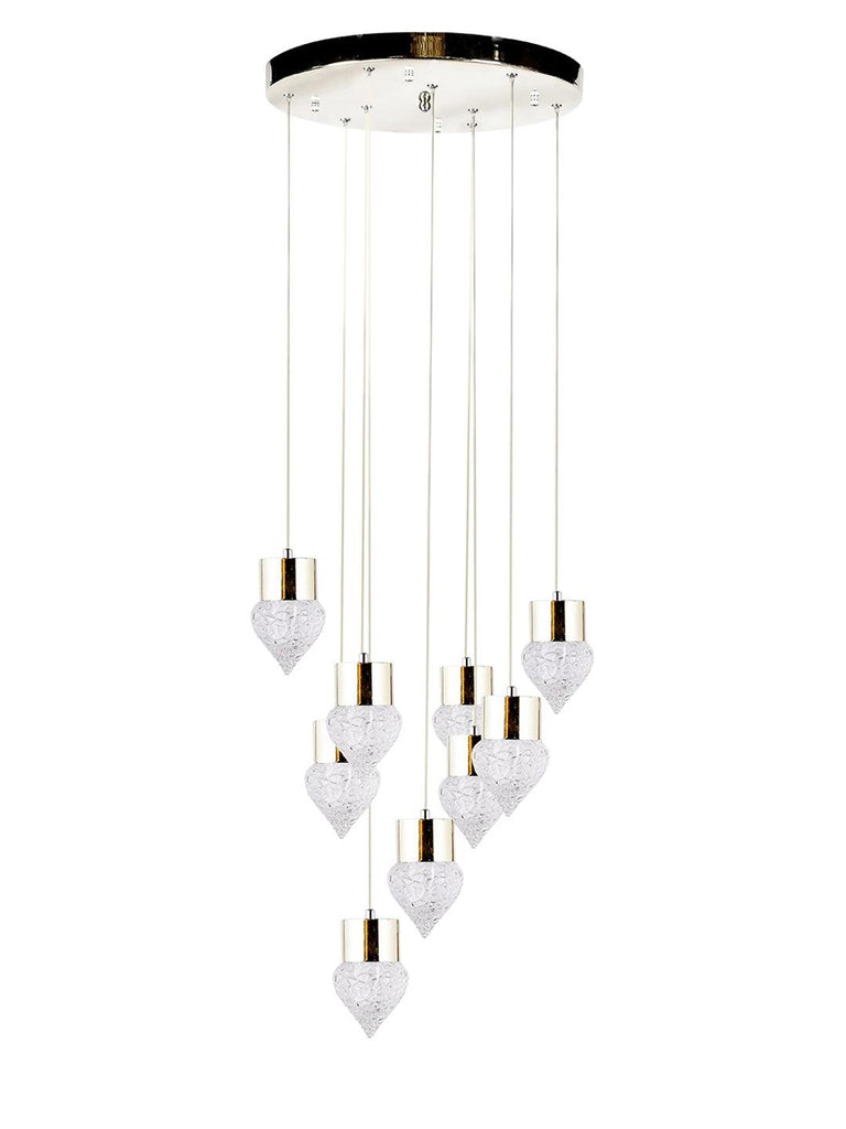 Dermot | Buy LED Chandeliers Online in India | Jainsons Emporio Lights