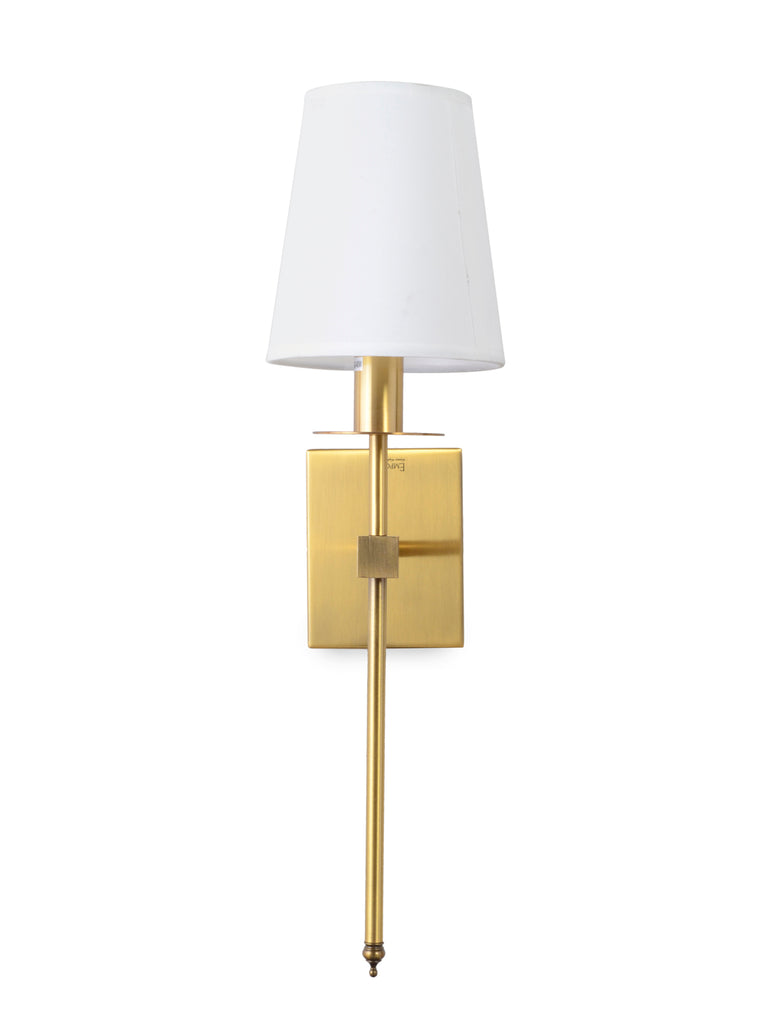 Bert White Gold Wall Lamp | Buy Luxury Wall Light Online India