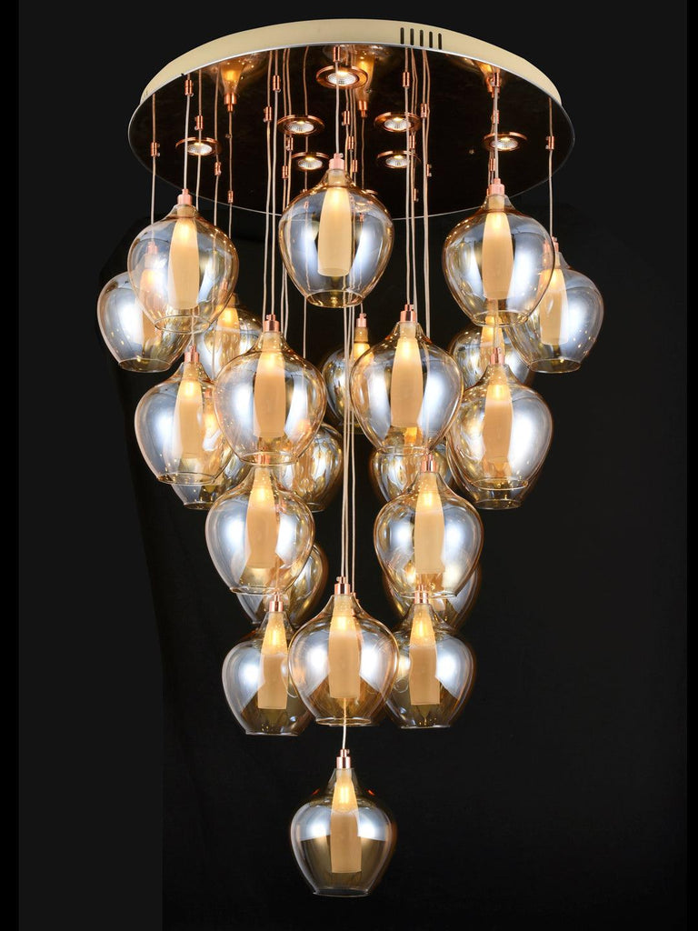 Marcel 25-Lamp | Buy LED Chandeliers Online in India | Jainsons Emporio Lights