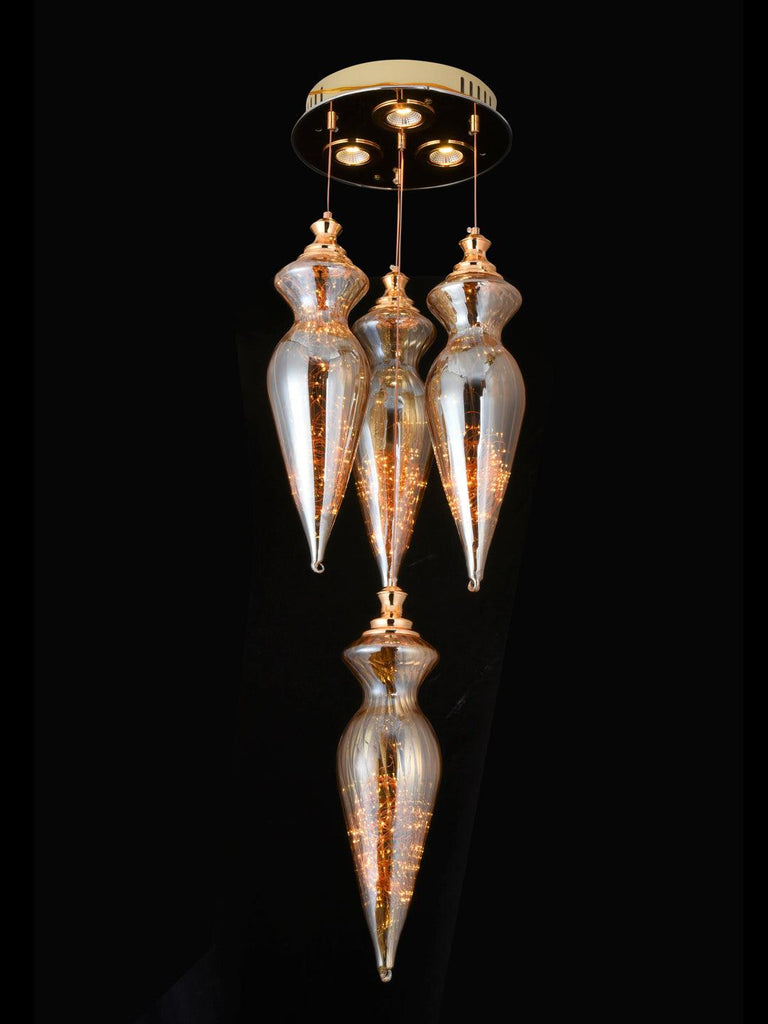 Kilmer 4-Lamp | Buy LED Chandeliers Online in India | Jainsons Emporio Lights