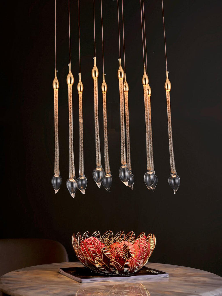 Tristan 10-Lamp | Buy LED Chandeliers Online in India | Jainsons Emporio Lights