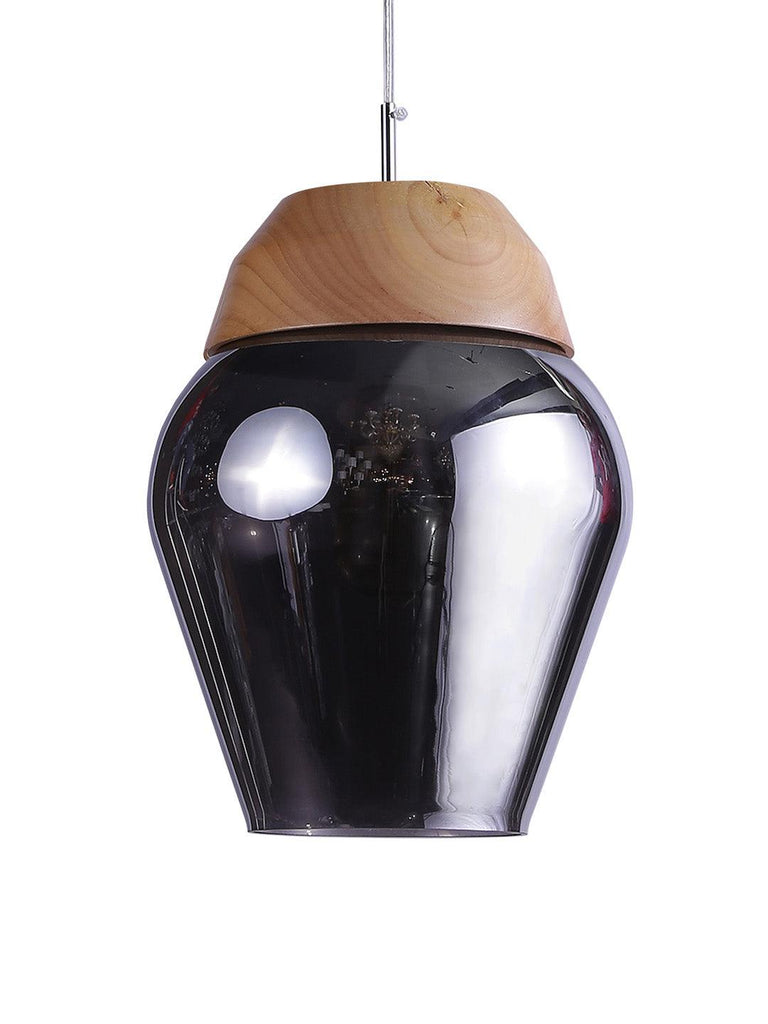 Bowl Smoky | Buy Hanging Lights Online in India | Jainsons Emporio Lights
