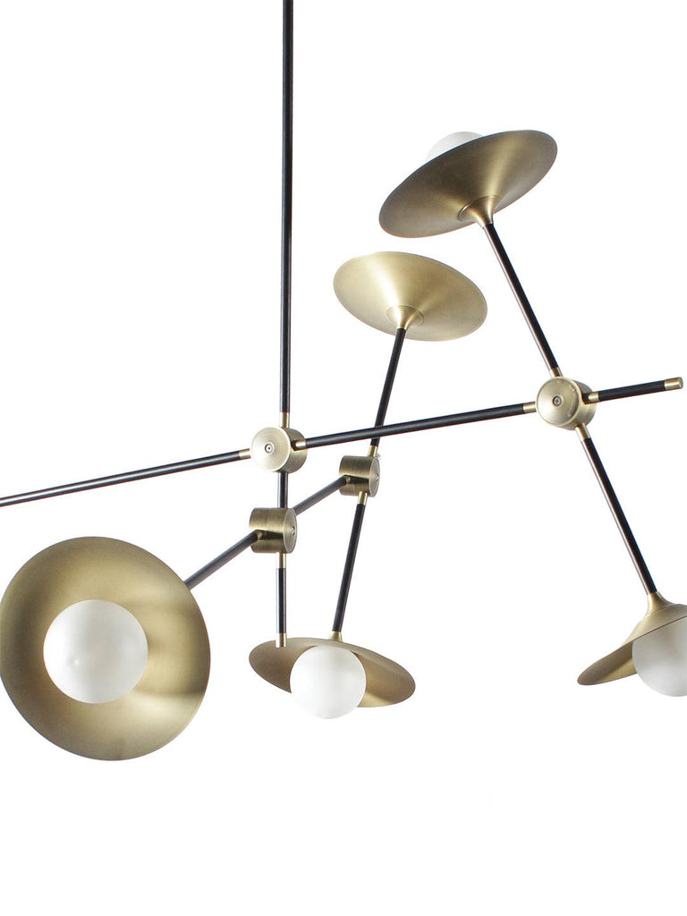 Jazz Gold Trumpet Chandelier | Buy Modern Chandeliers Online India