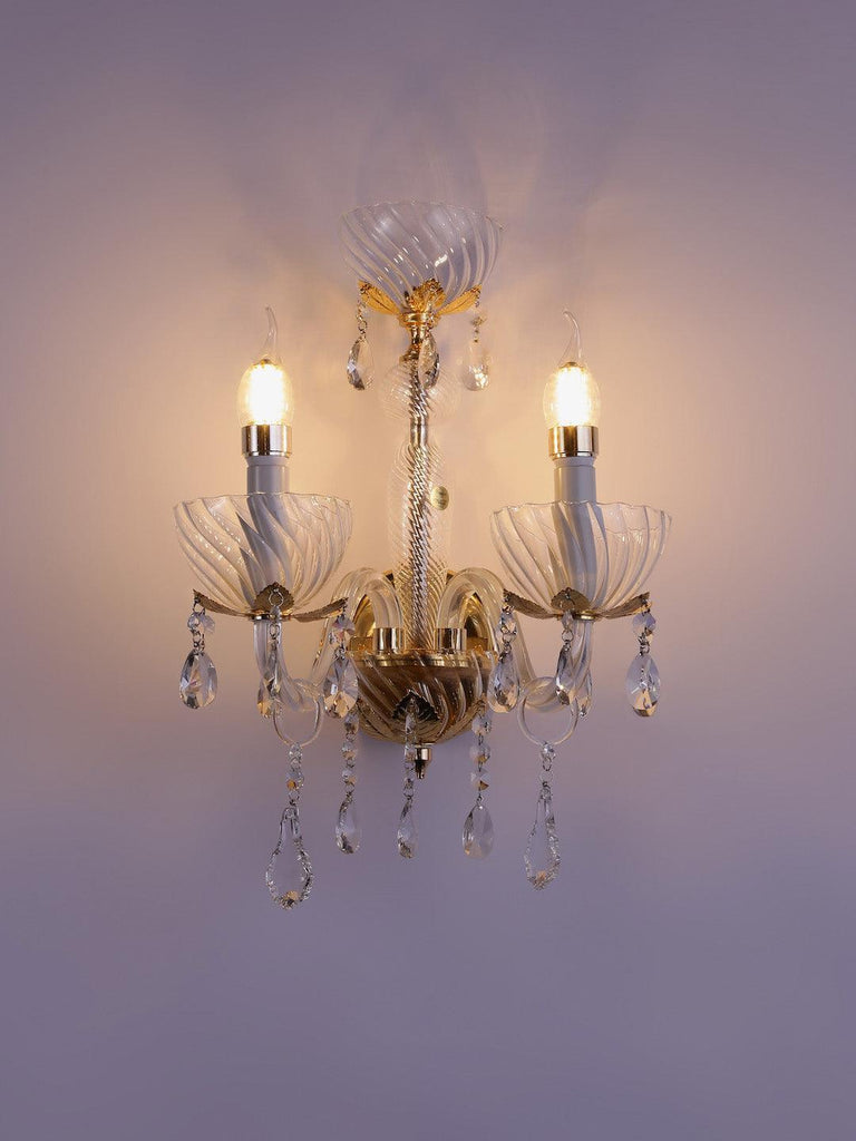 Hendrick Traditional Gold Wall Lamp | Buy Classic Wall Light Online India