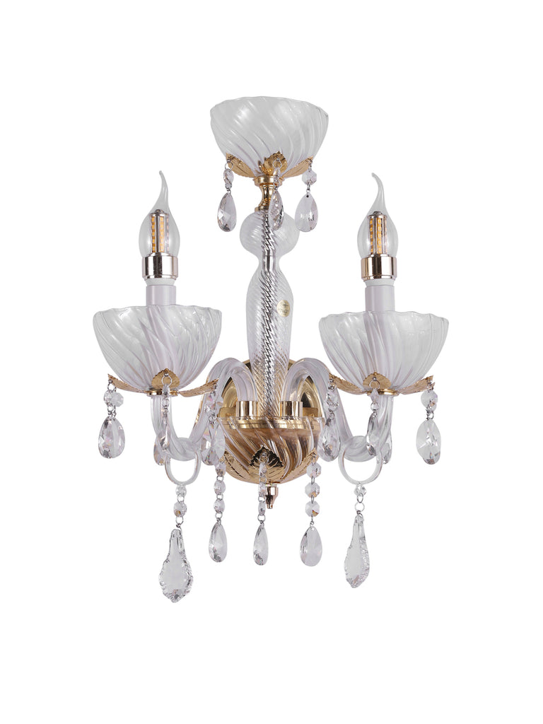 Hendrick Traditional Gold Wall Lamp | Buy Classic Wall Light Online India